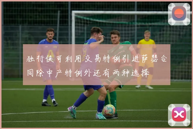 独行侠可利用交易特例引进萨瑟合同除中产特例外还有两种选择